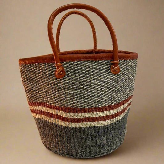 Dusty Blue Picnic Basket