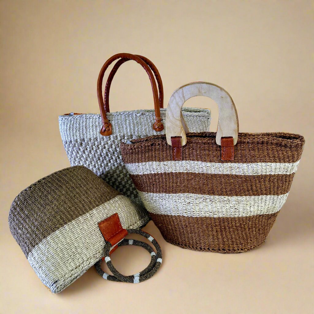 UDADA COLLECTIVE Handwoven Sisal Bags & Purses - Ethically sourced from Kenya