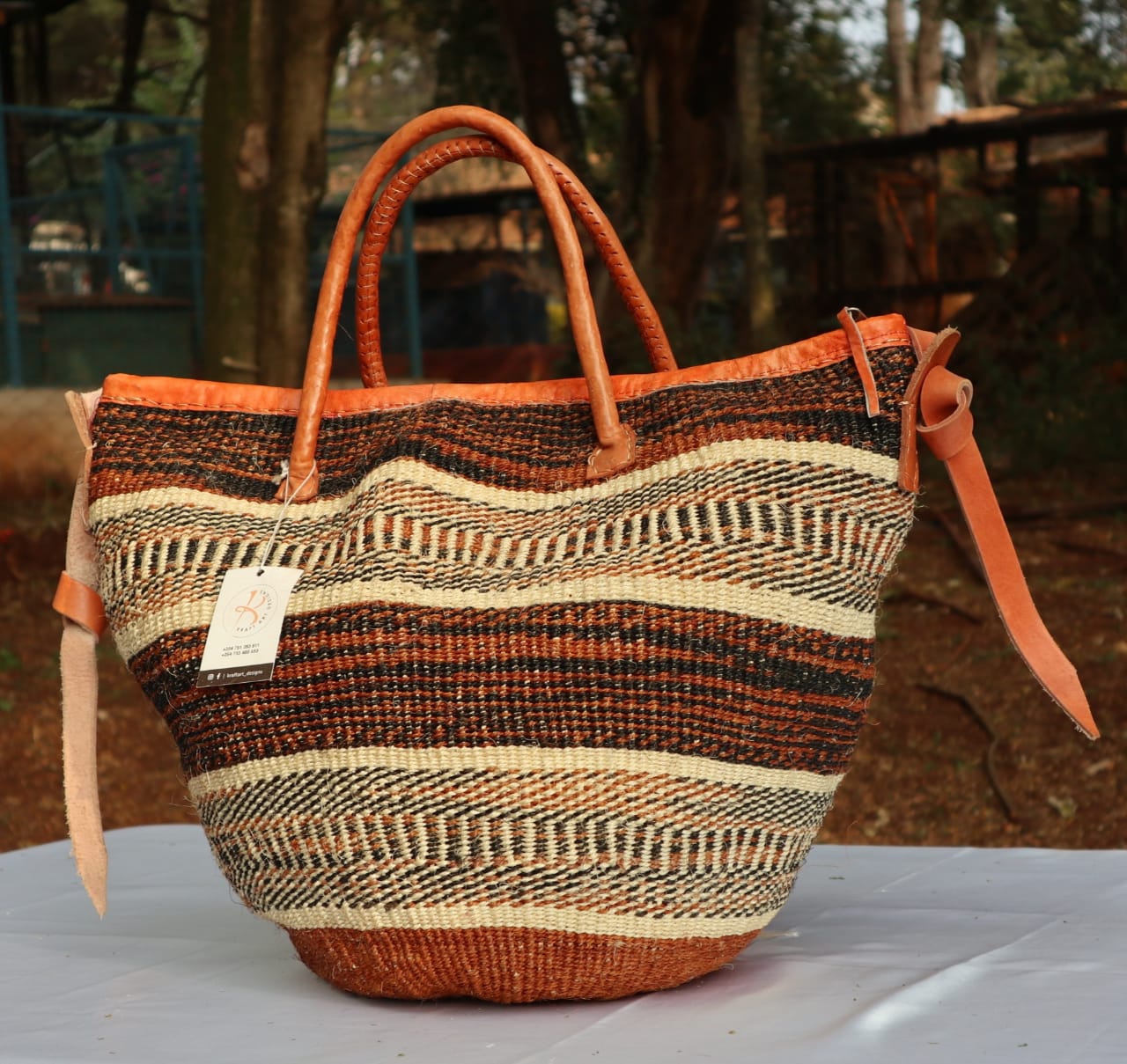 UDADA COLLECTIVE Handwoven Sisal Bags & Purses - Ethically sourced from Kenya